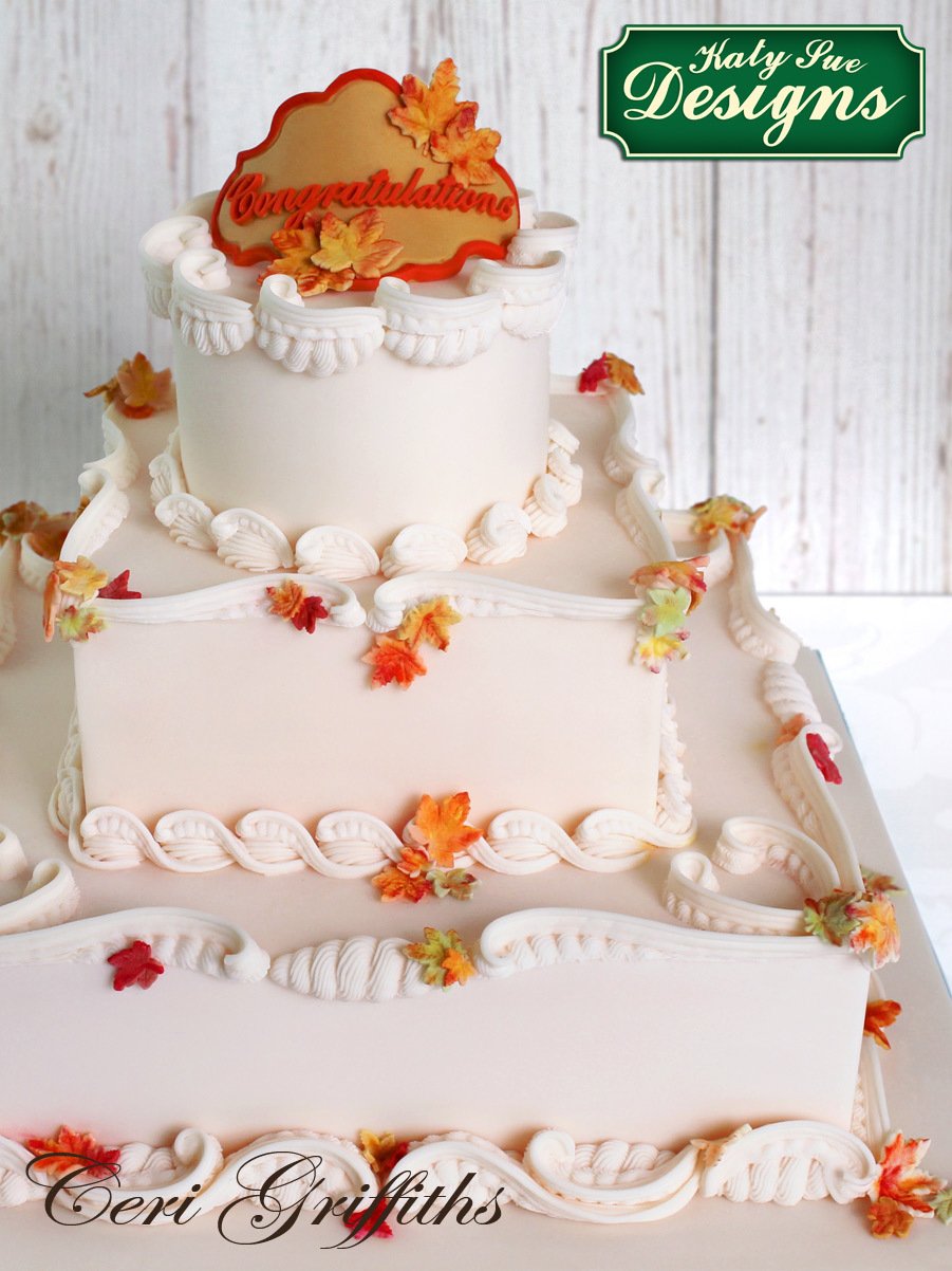 CD - An idea using the Maple Leaves Silicone Moulds product