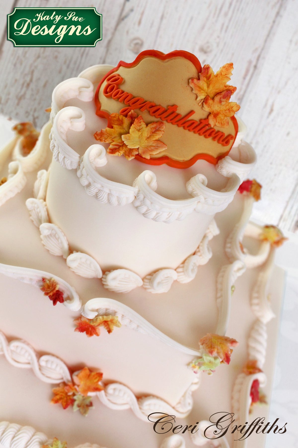 CD - An idea using the Maple Leaves Silicone Moulds product