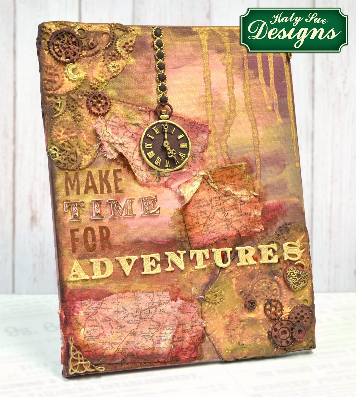 C - An idea using the Clock Silicone Mould product