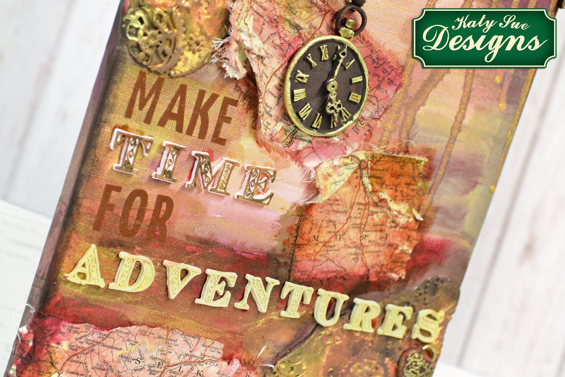 C - An idea using the Clock Silicone Mould product