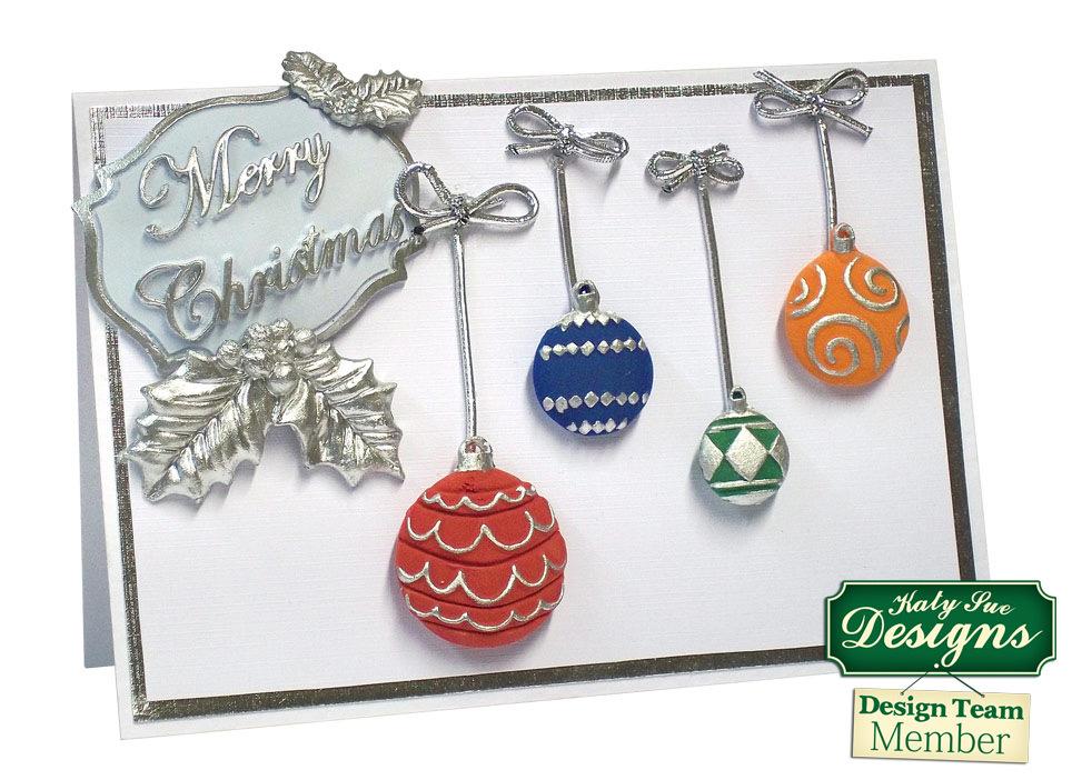 C - An idea using the Christmas Baubles Silicone Mould product