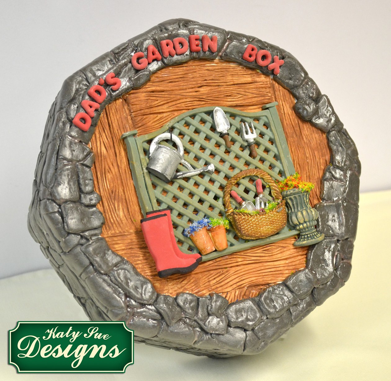 C - An idea using the Wood Panel Silicone Mould product