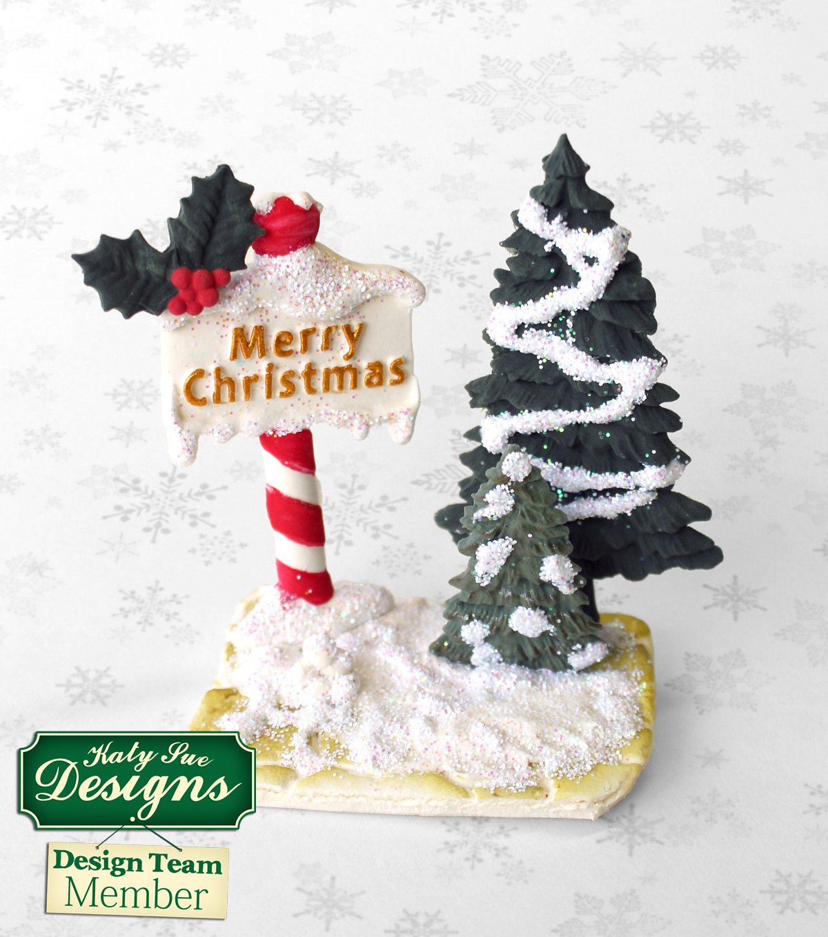 Christmas Sign Posts Silicone Mould | Katy Sue Designs