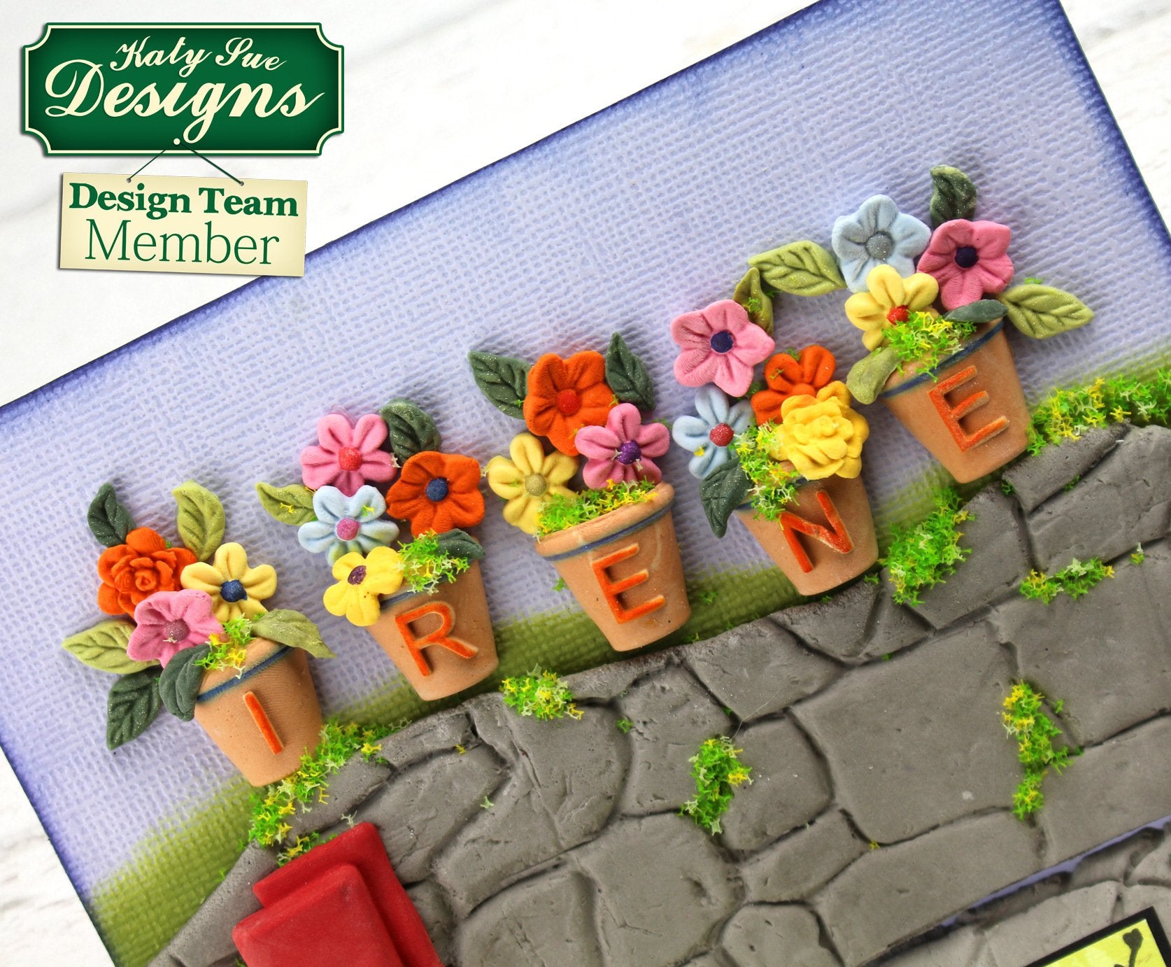 C - An idea using the Stone Silicone Mould product