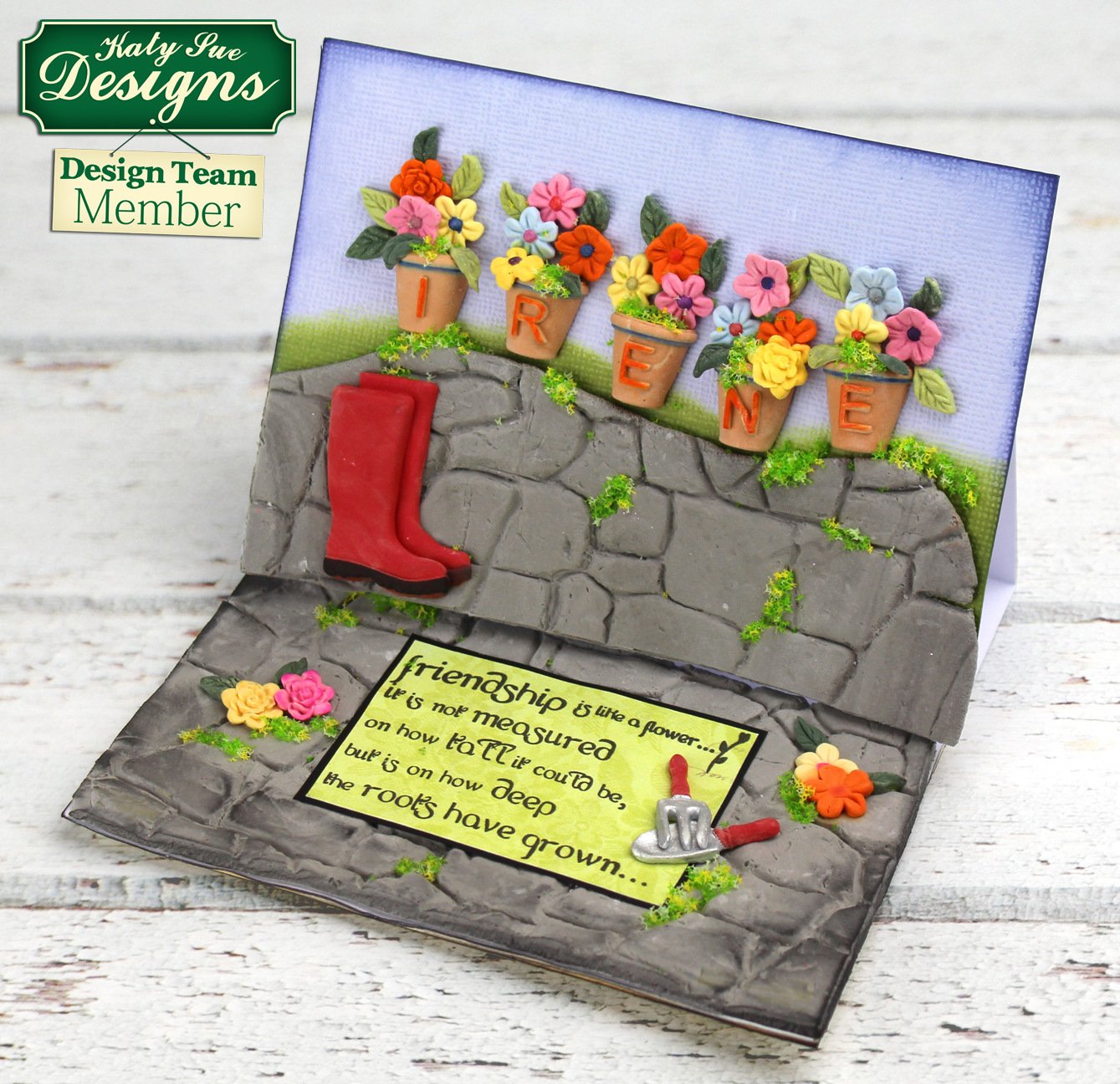 C - An idea using the Stone Silicone Mould product