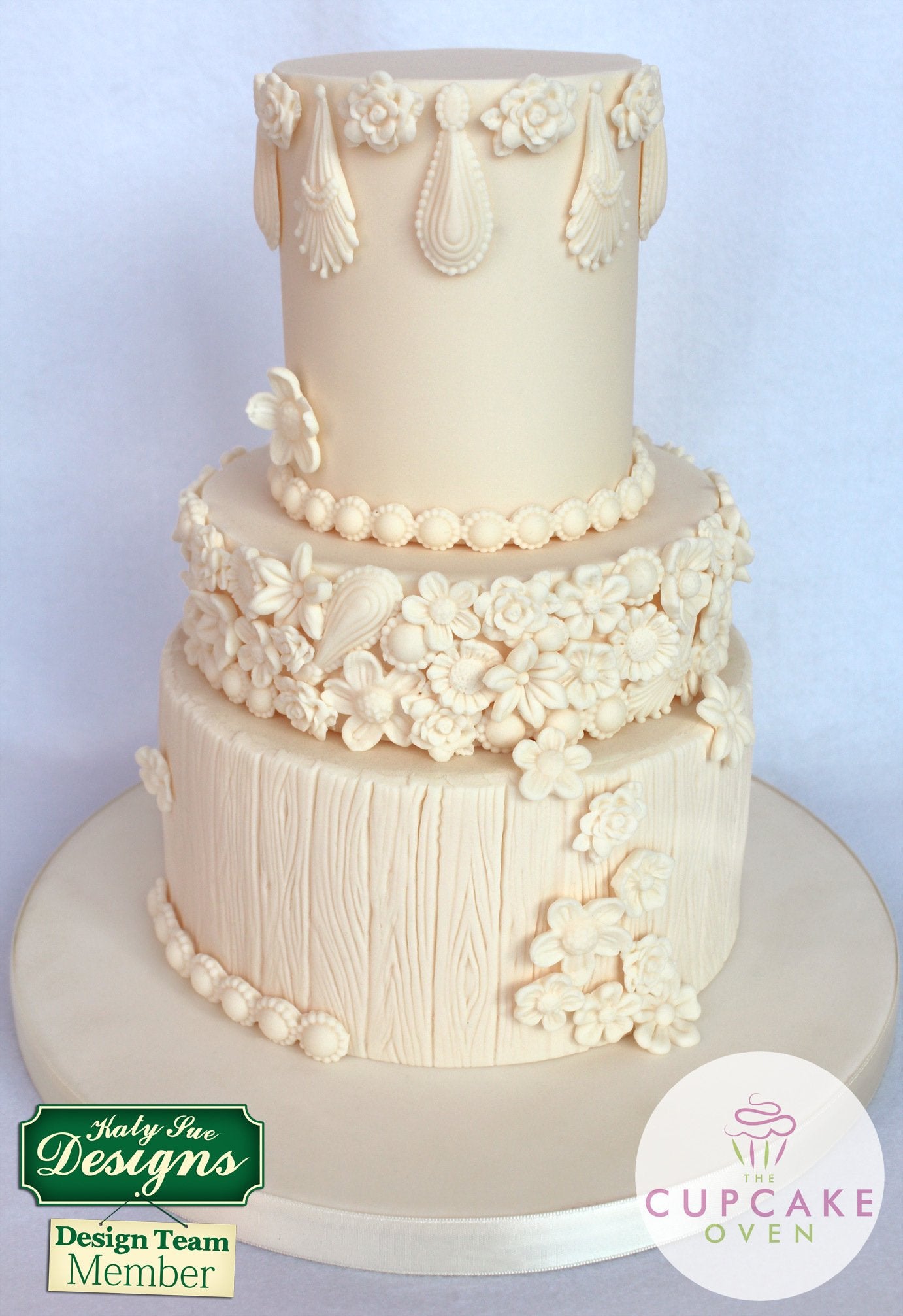 CD - An idea using the Wood Panel Silicone Mould product