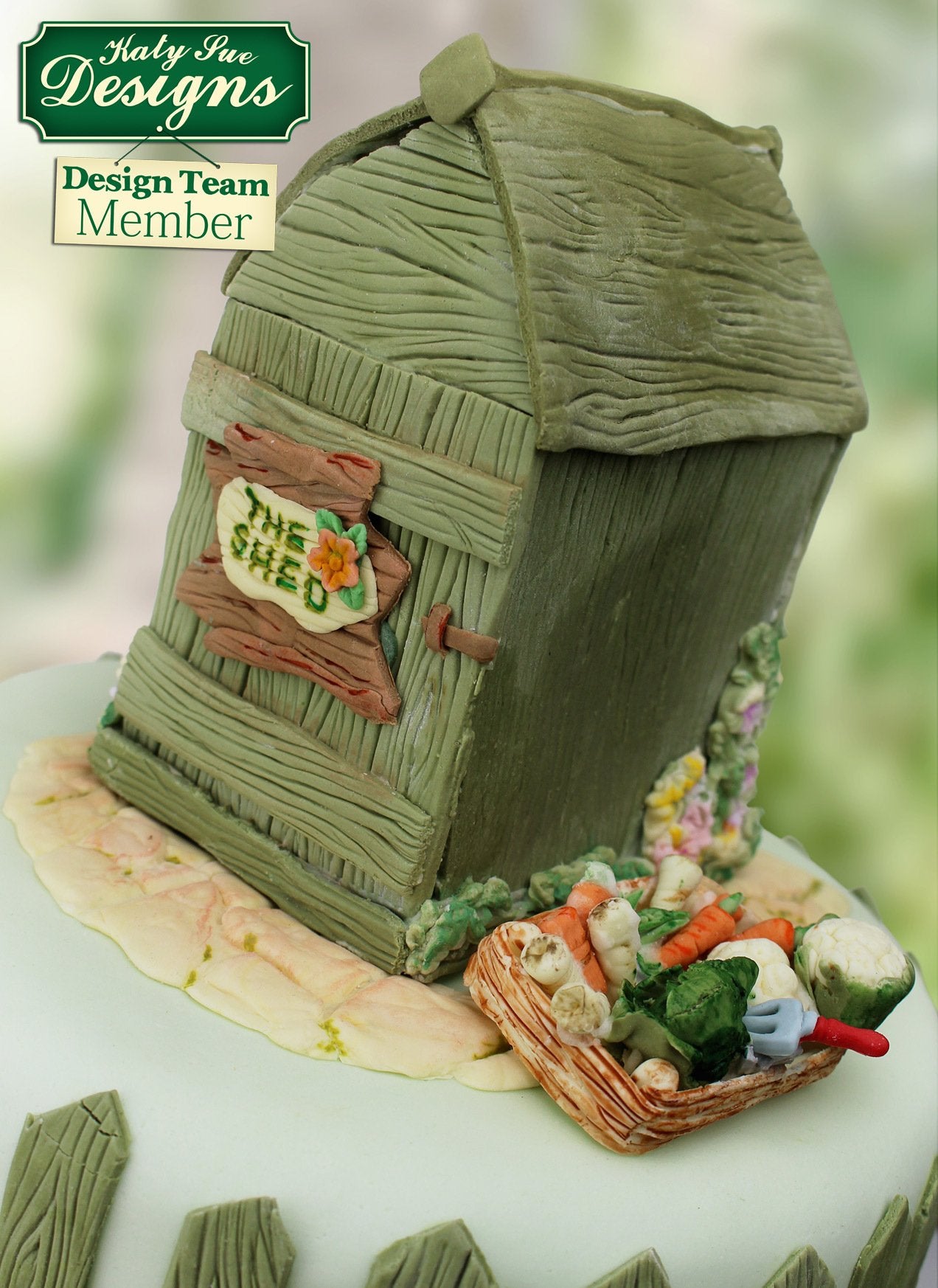 CD - An idea using the Wood Panel Silicone Mould product