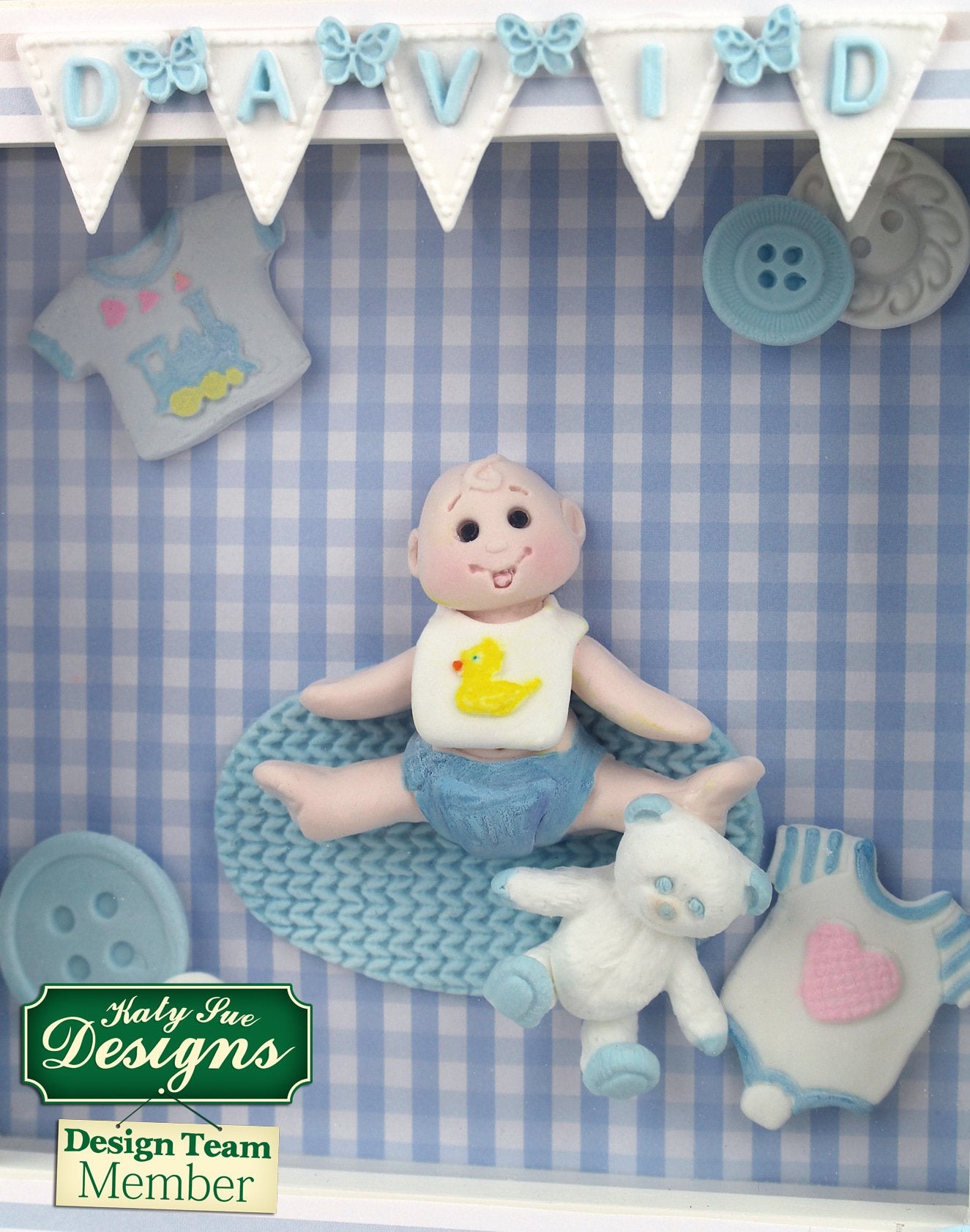 C - An idea using the Baby Teddy Bear Silicone Mould product