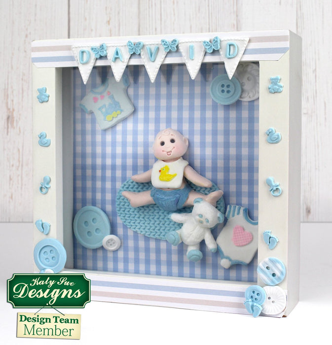 C - An idea using the Baby Clothes Washing Line Mould product