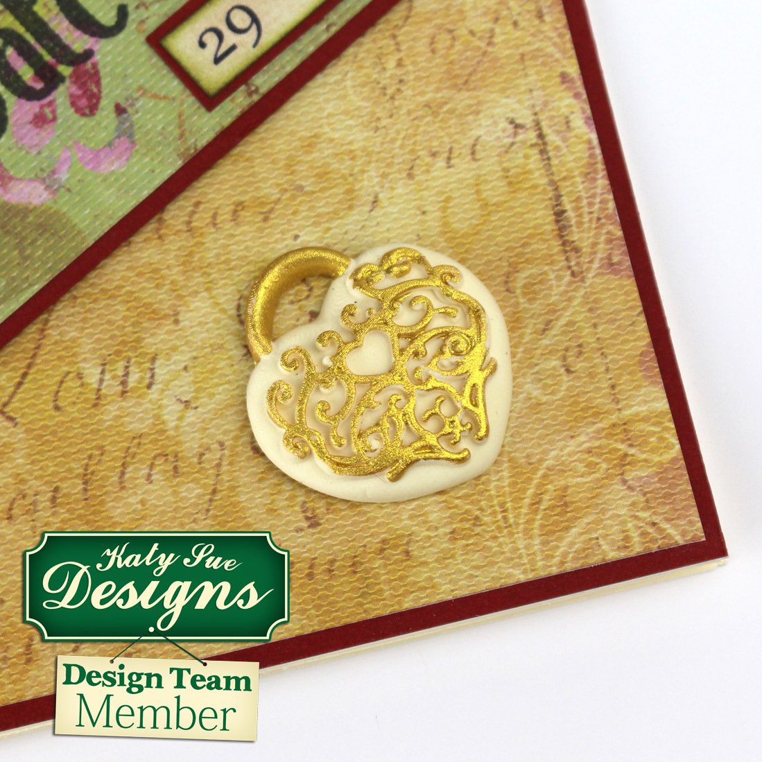 C - An idea using the Decorative Keys & Locket Mould product