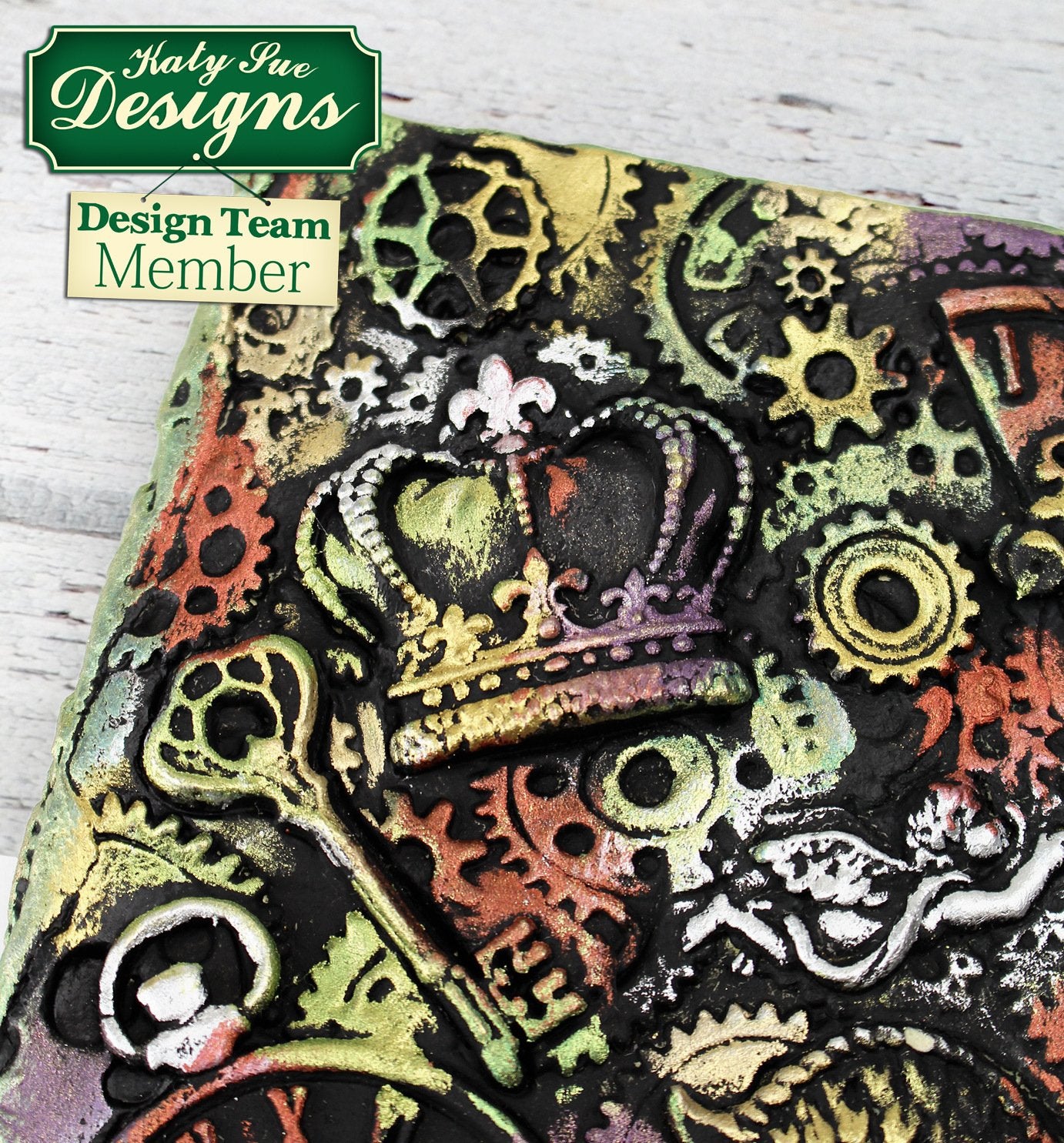 C - An idea using the Cogs & Wheels Silicone Mould product