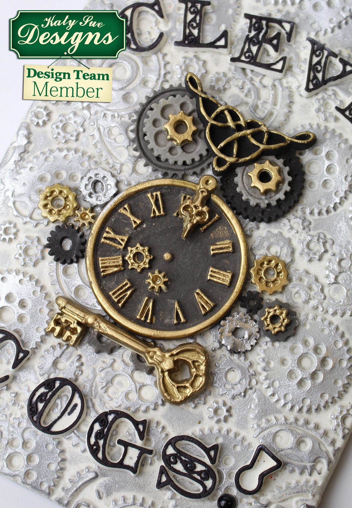 C - An idea using the Cogs & Wheels Silicone Mould product