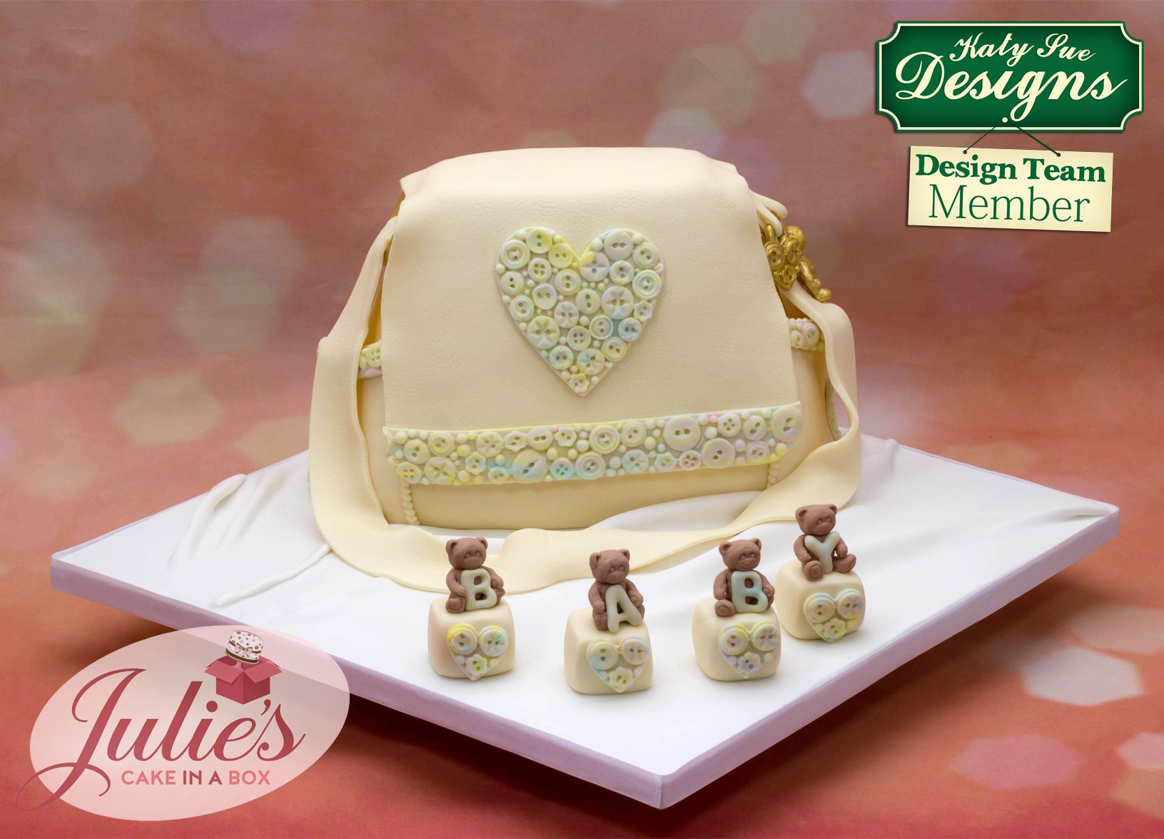 CD - An idea using the Baby Teddy Bear Silicone Mould product