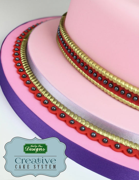 CD - An idea using the Rope and Pearl Borders Silicone Mould product