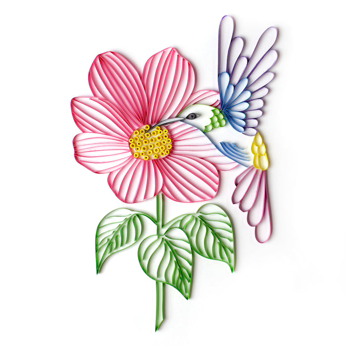 Tropische Blumen, 5 mm Quilling-Streifen, Auswahl, 180 Stück