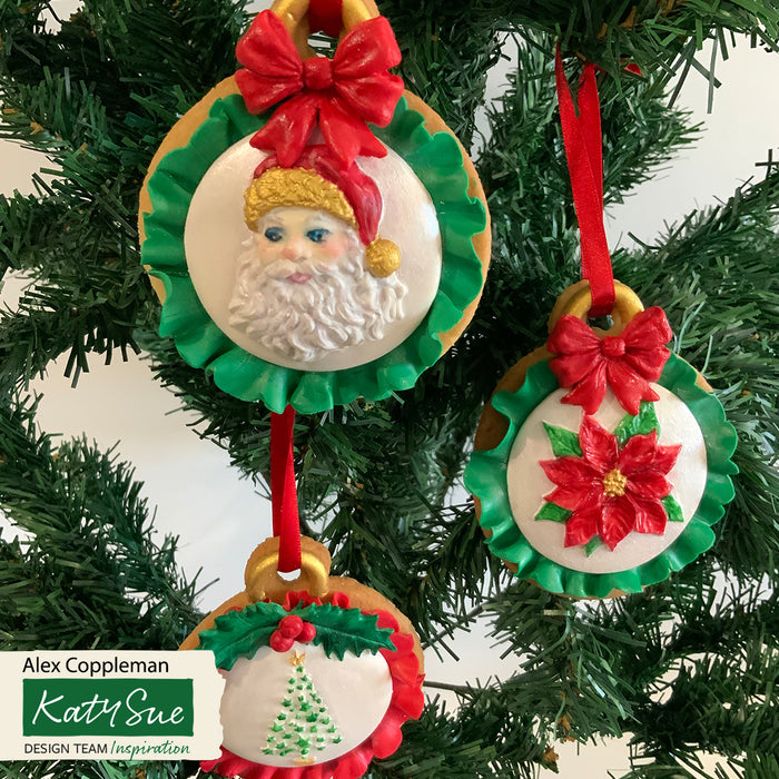 Christmas Tree Cupcake Topper Silicone Mould