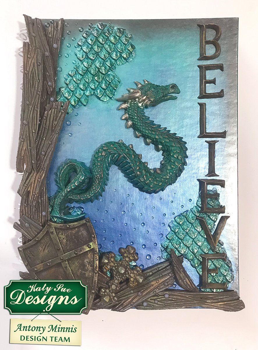 C - Dragon Scales Cake and Craft Mould