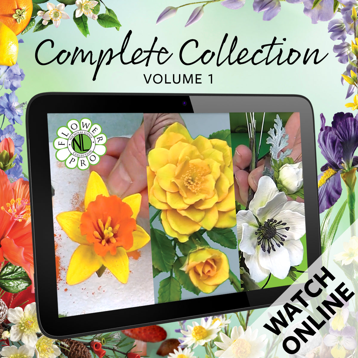 Flower Pro ONLINE – Complete Master Class Collection Vol 1