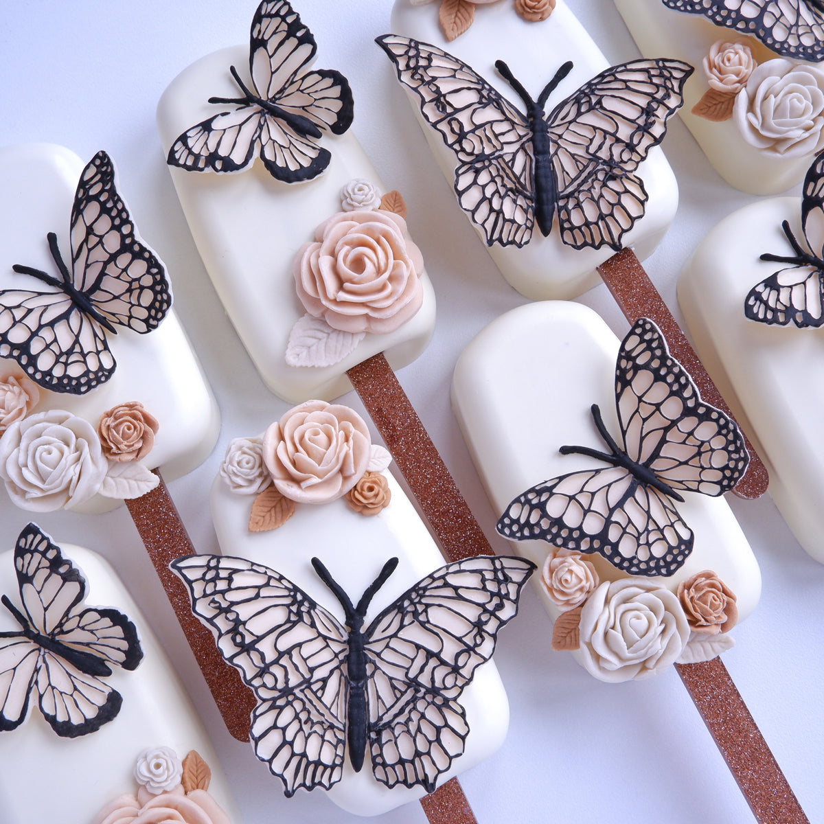 Roses 4 in 1 Silicone Mould