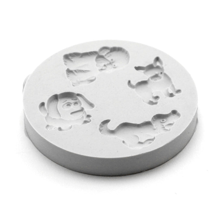 Miniature Puppies Silicone Mould
