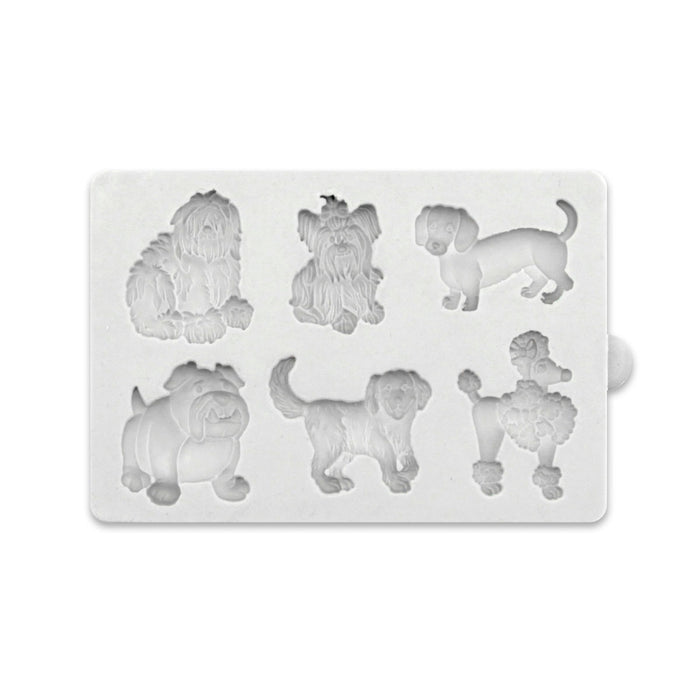 Miniature Dogs Silicone Mould — Katy Sue Designs