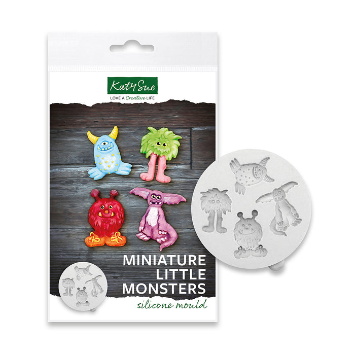 Miniature Little Monsters Silicone Mould
