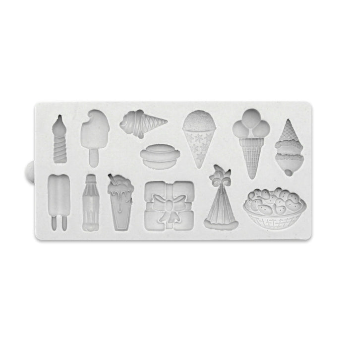 Miniature Party Time Silicone Mould