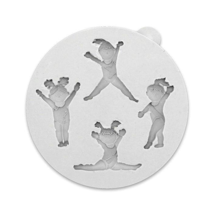 Miniature Gymnasts Silicone Mould