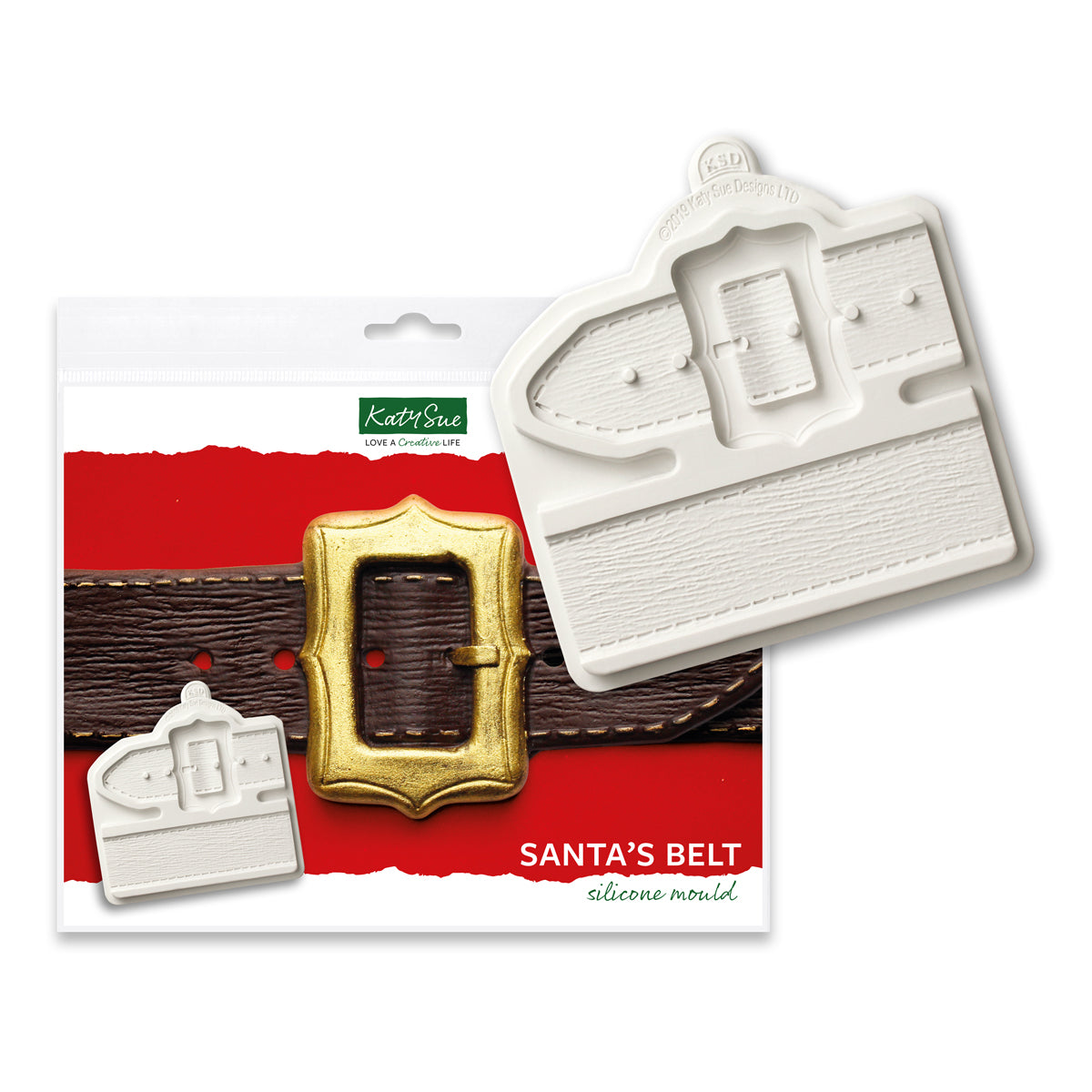 Santa's Belt Silicone Mould