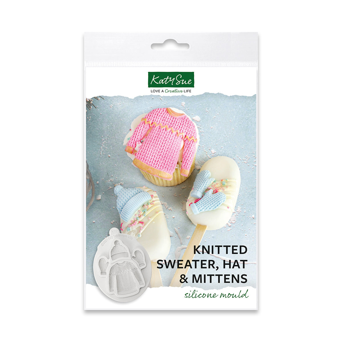 Craft your own Christmas Mitten Earrings