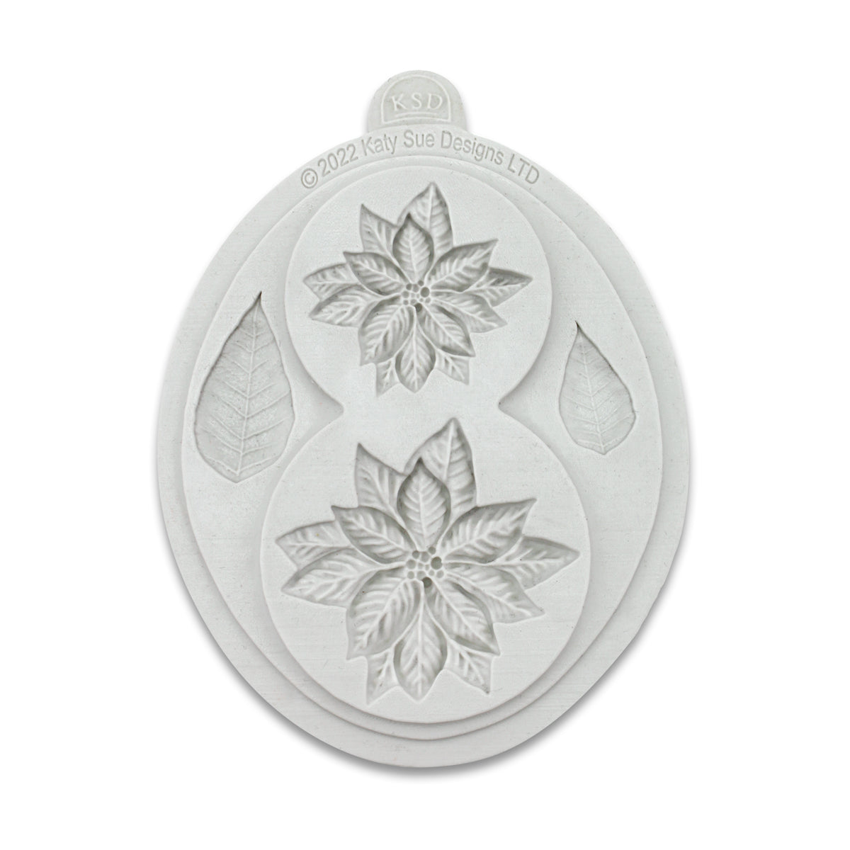 Poinsettia Duo Silicone Mould