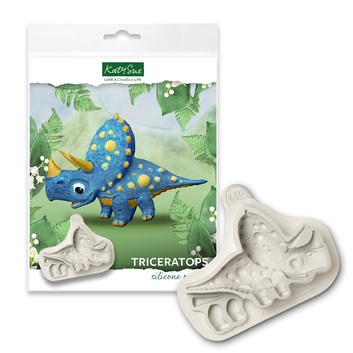 Triceratops Silicone Mould