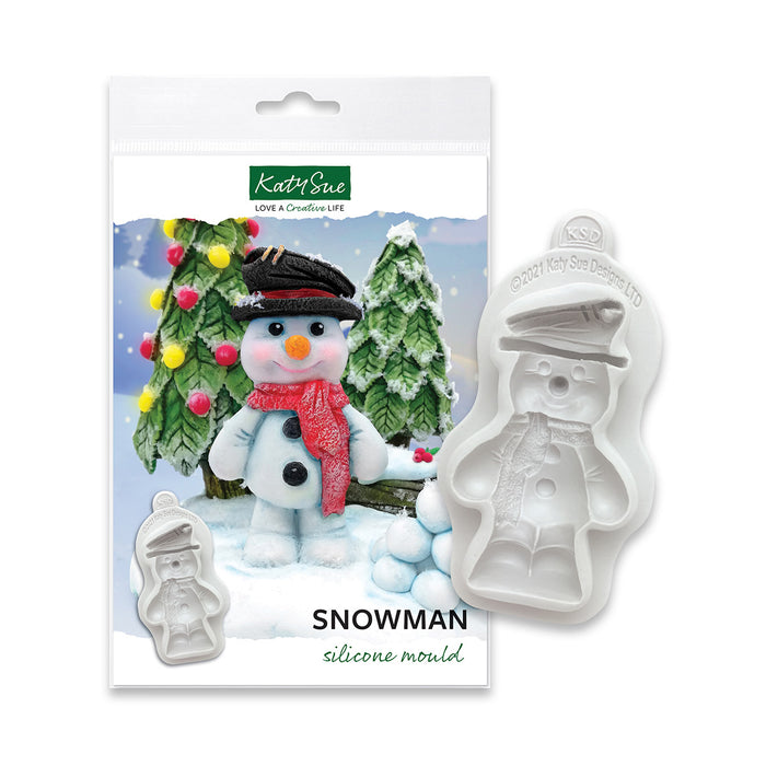 Snowman Silicone Mould