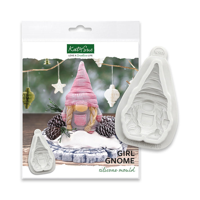 Girl Gnome Silicone Mould