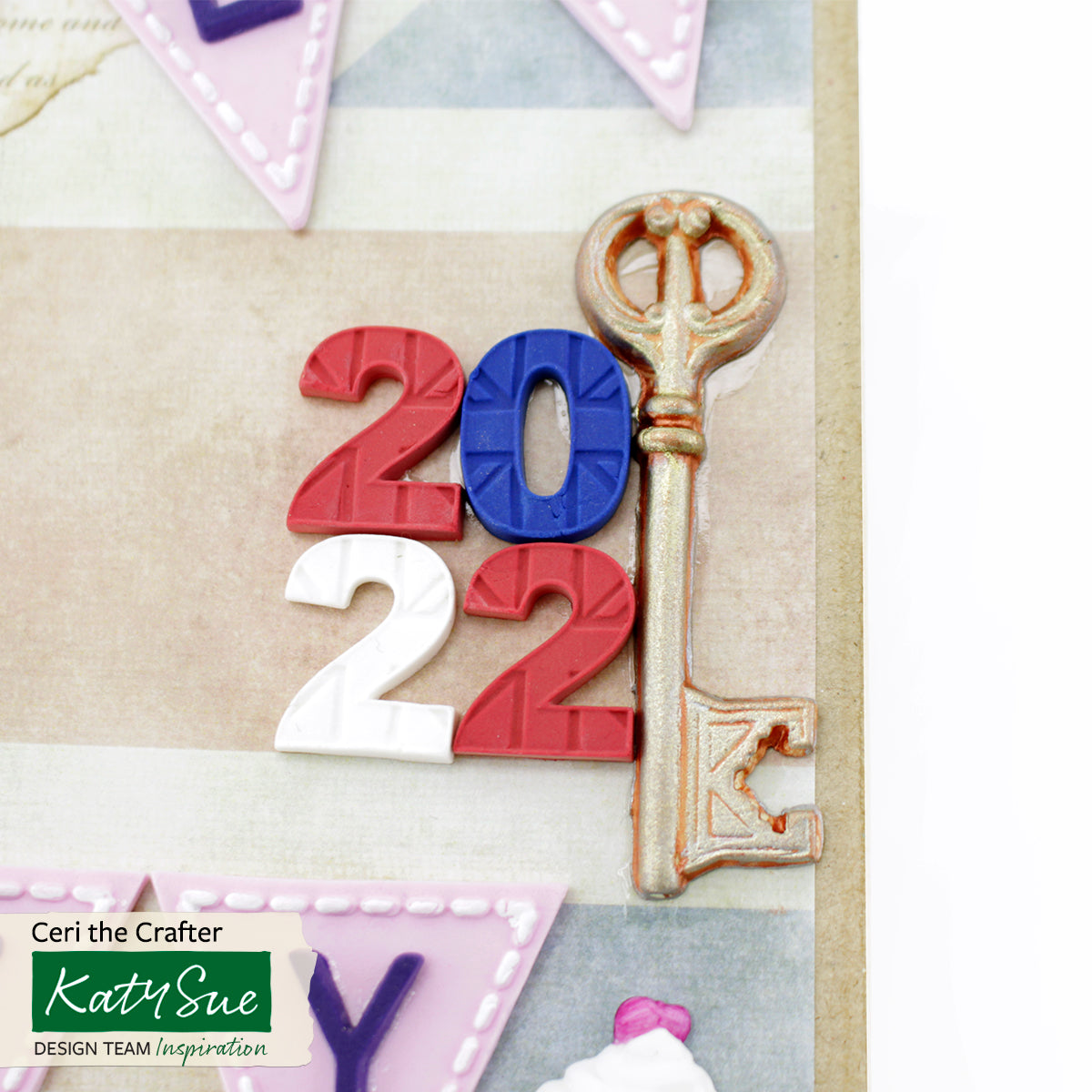 Union Jack Alphabet and Numbers Silicone Moulds, set of 2