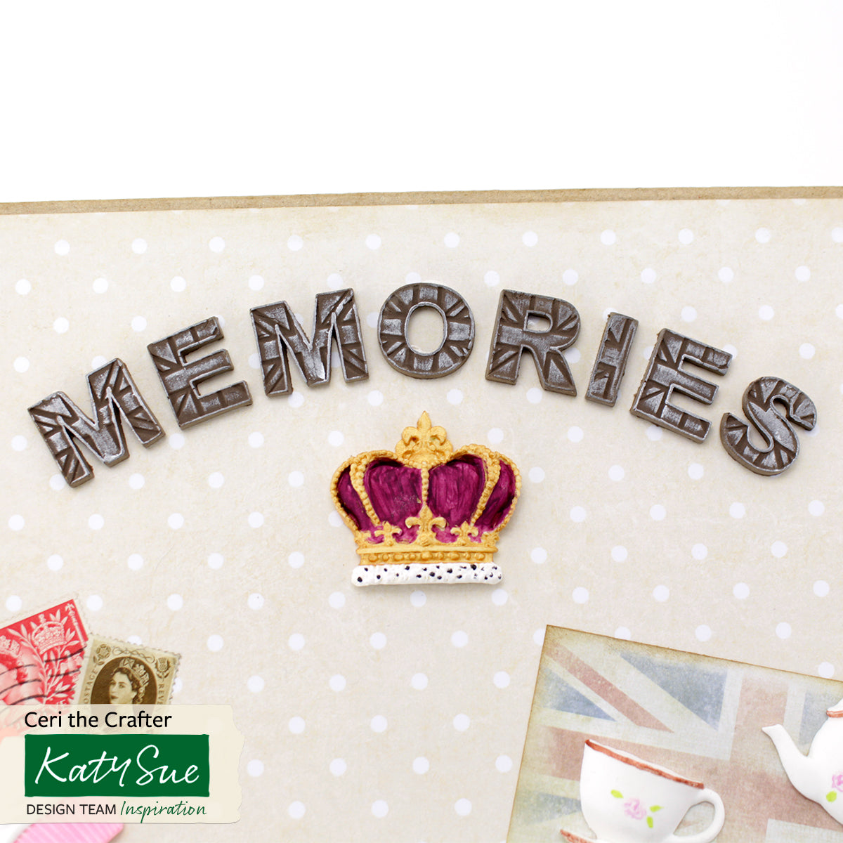 Union Jack Alphabet and Numbers Silicone Moulds, set of 2