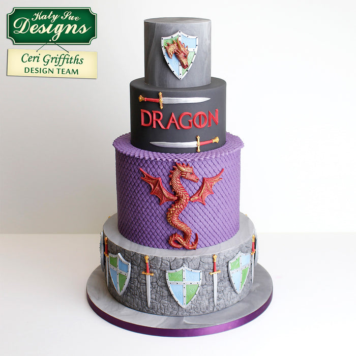 CD - Serpent Dragon Mould for Cake and Craft