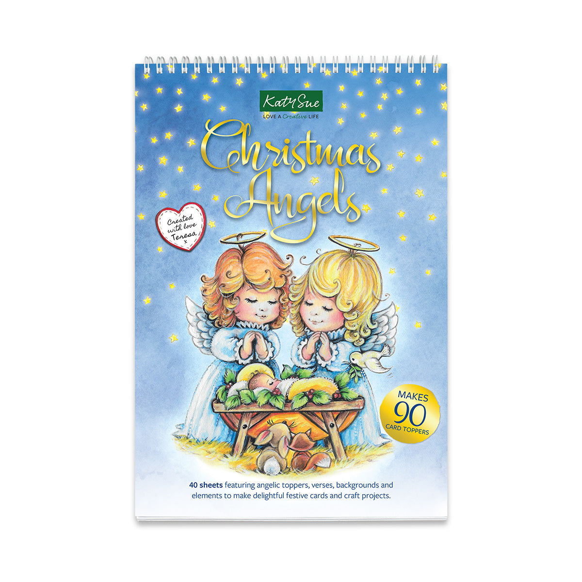 Christmas Angels | Paper Craft Pad (Not Die Cut)