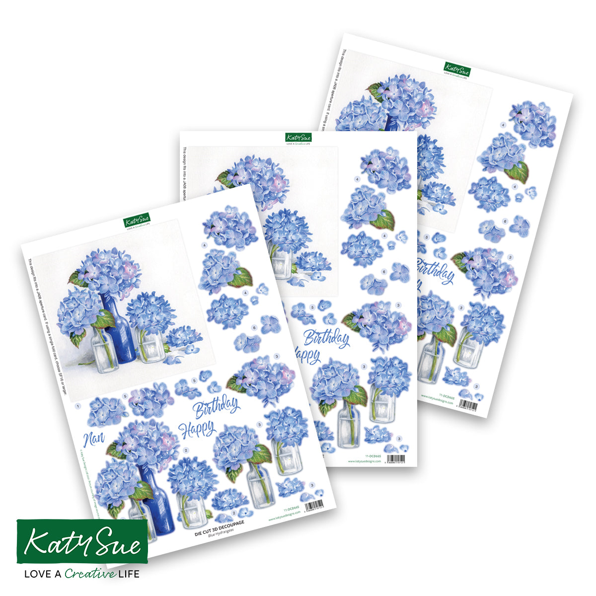 Hydrangea Card Making