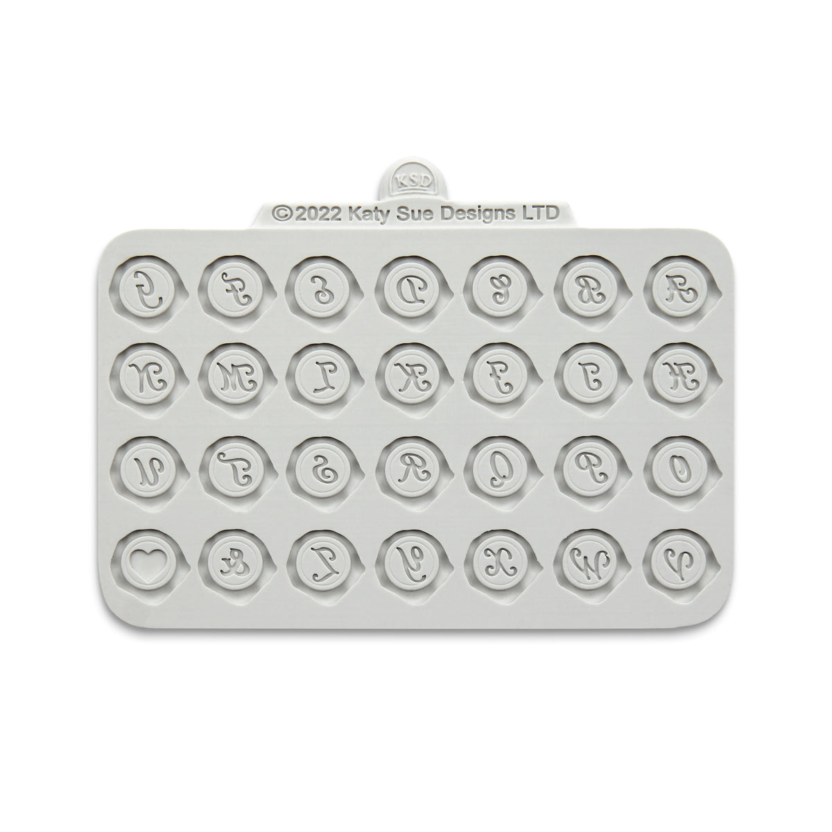 Wax Seal Alphabet Silicone Mould