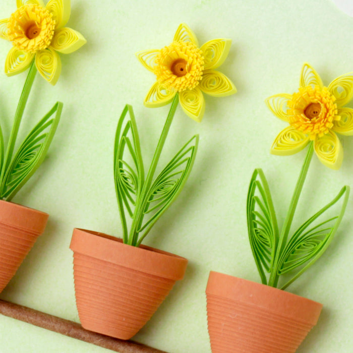 Miniature Flower Pots Quilling Instructions Download