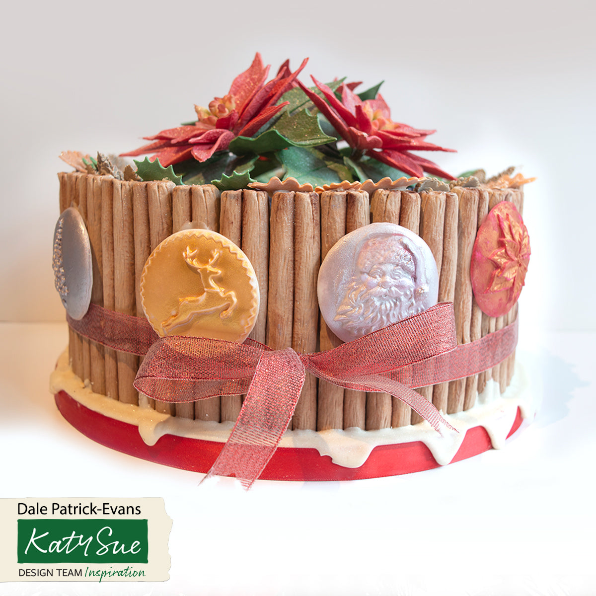 Santa Cupcake Topper Silicone Mould