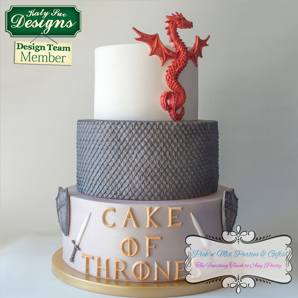 CD - Dragon Scales Cake Mould