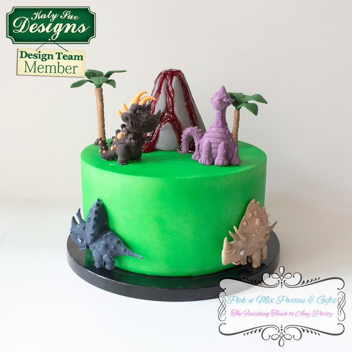 Daily Bake Silicone Dinosaur Cake Mould Green | Kitchenware Australia