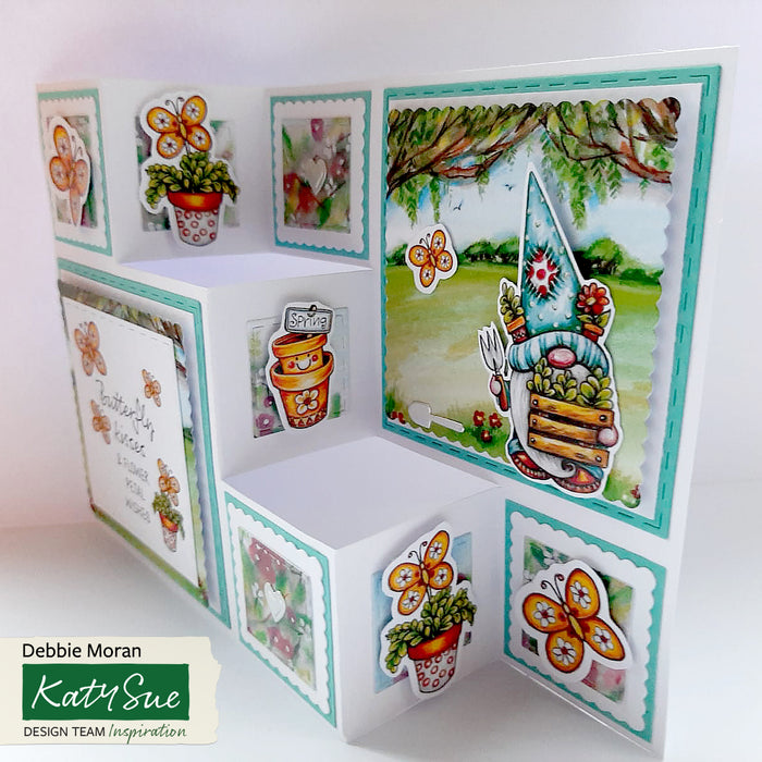 Garden Gnomes Paper Craft Pad (not die cut)