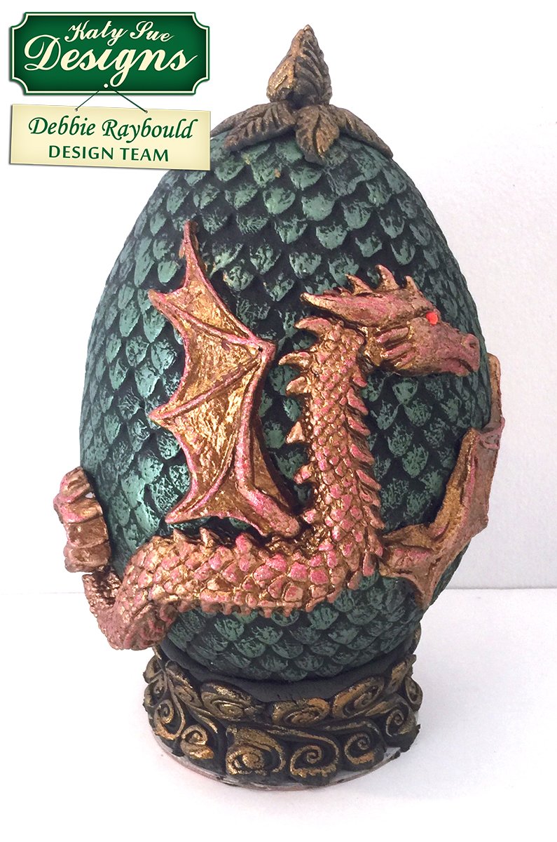 C - Dragon Scales Cake and Craft Mould