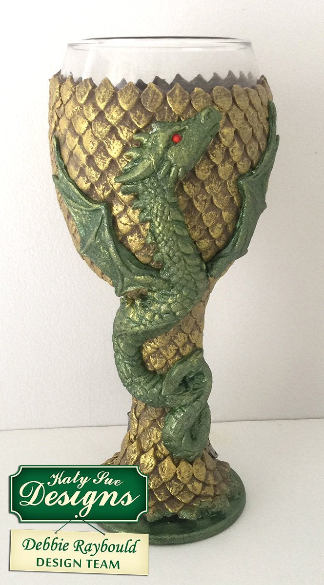 C - Dragon Scales Cake and Craft Mould