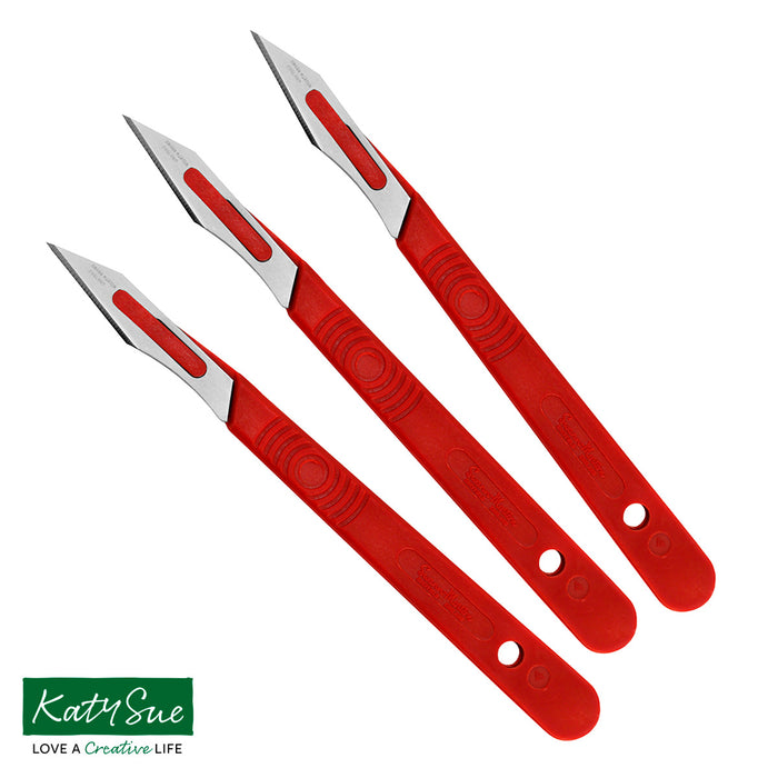 Pack of 3 Swann Morton Disposable Craft Knives