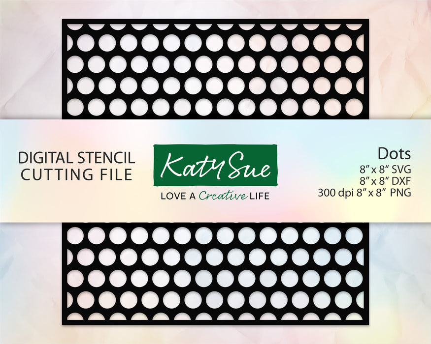 Dots Stencil | Digital Cutting File