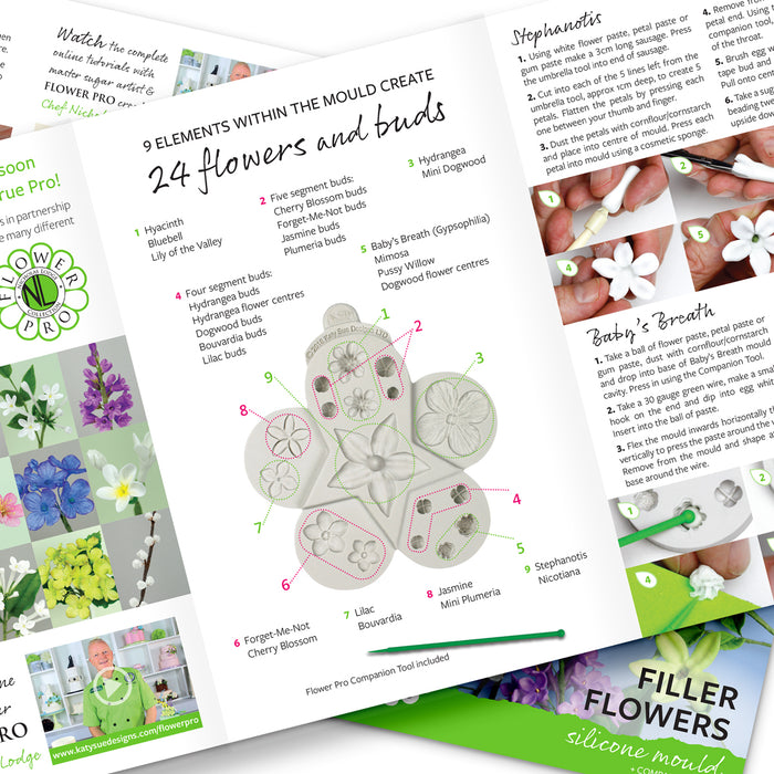 Flower Pro Ultimate Filler Flowers Silikonform